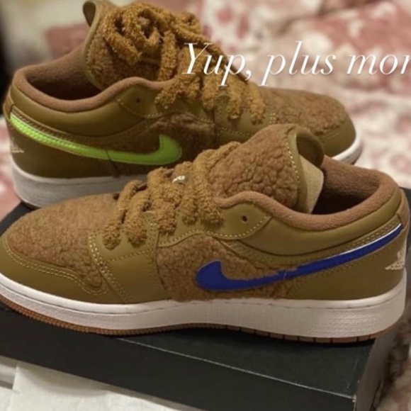 JORDAN 1 LOW Utility Teddy Bear